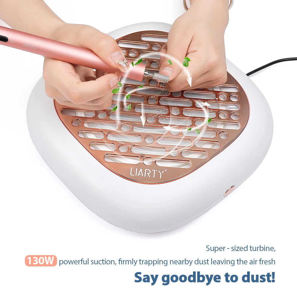 130W Powerful Brushless Nail Dust Collector