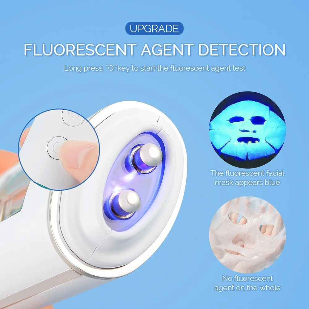 Skin Tester & Analyzer – Moisture, Oil, Elasticity & Skin Age Meter
