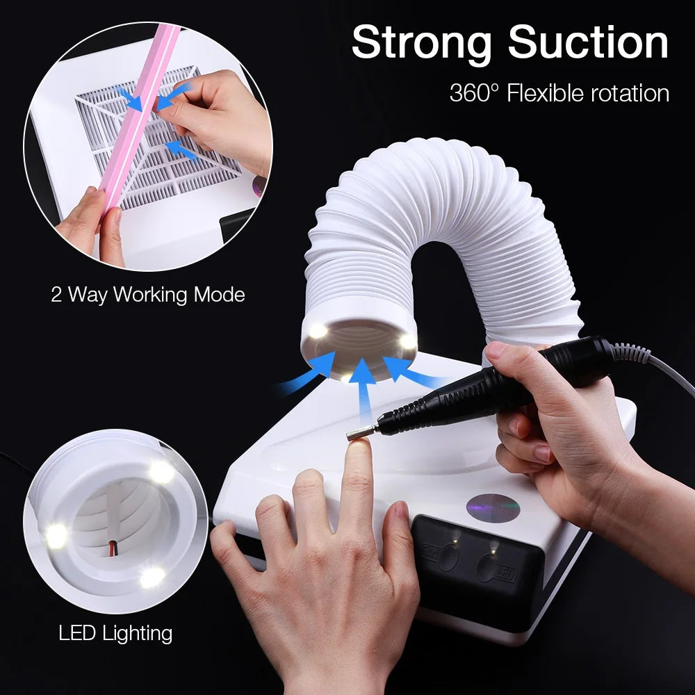 60W Double-Use Nail Dust Collector