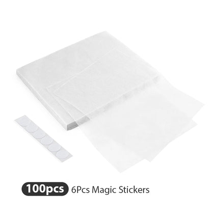 100pcs Disposable Nail Vacuum Cleaner Filter Paper