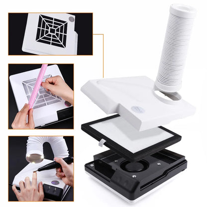 60W Double-Use Nail Dust Collector