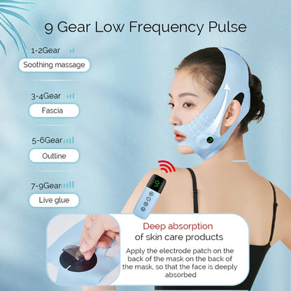 Electric Face Slimming Bandage – V-Line Face Shaper & Chin Lift Strap