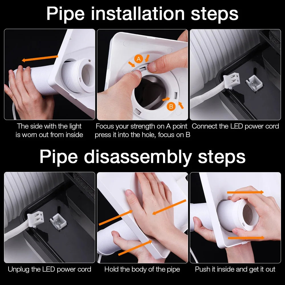 60W Double-Use Nail Dust Collector