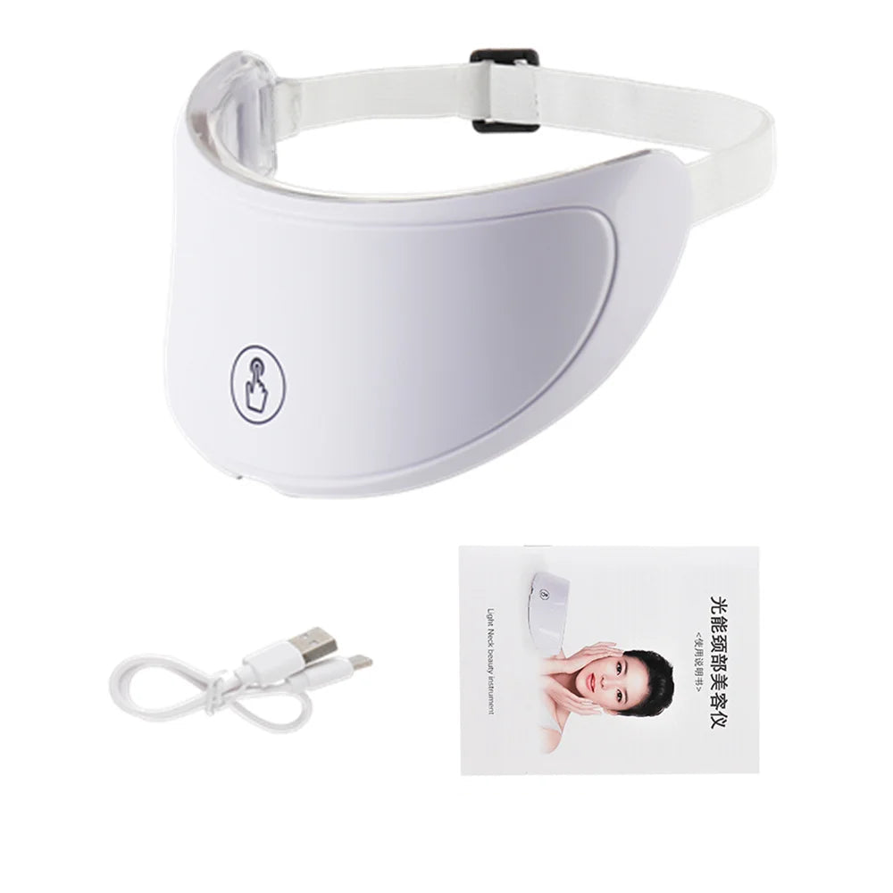 Neck LED Mask – 7 Colors Photon Therapy for Skin Tightening & Anti-Wrinkle Care