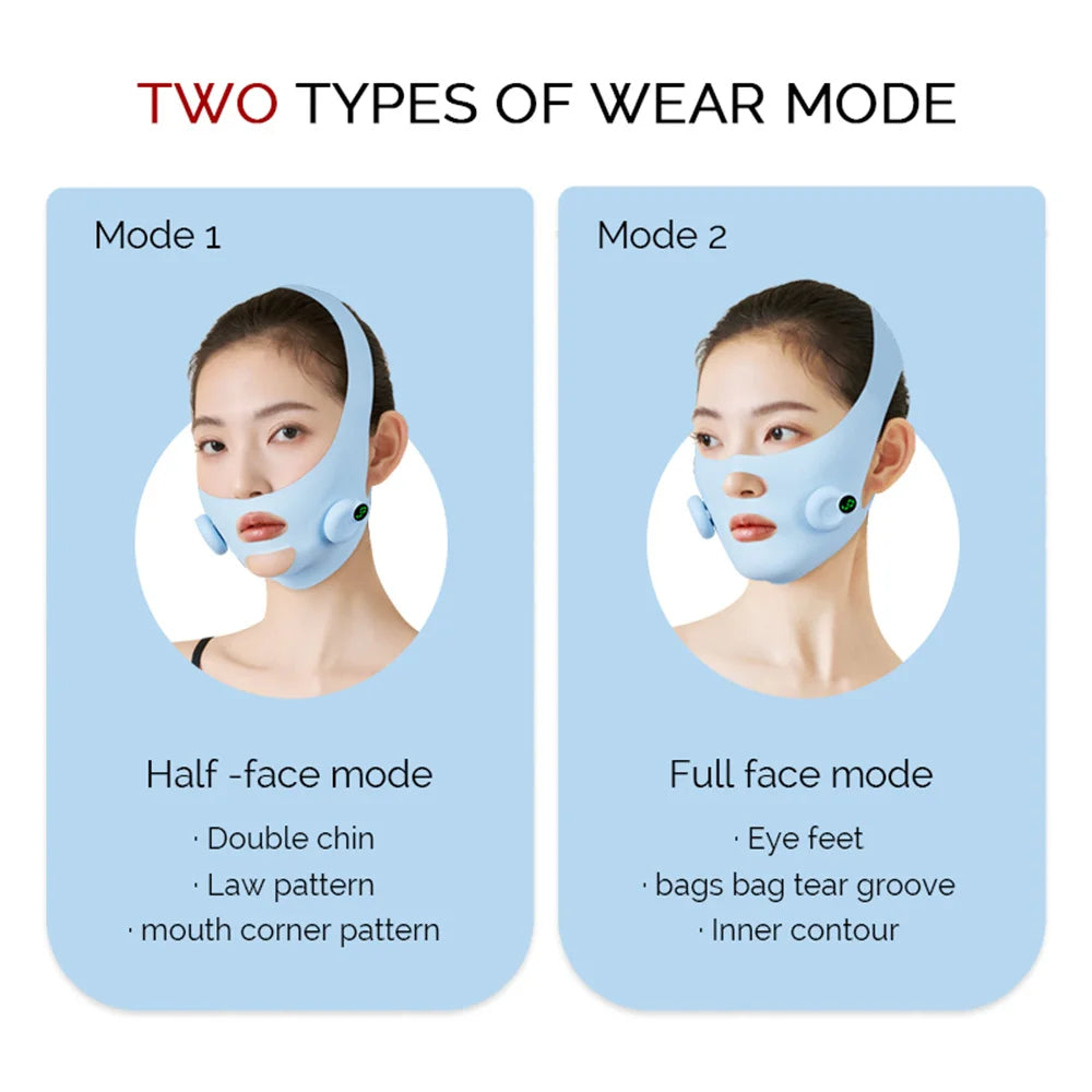 Electric Face Slimming Bandage – V-Line Face Shaper & Chin Lift Strap